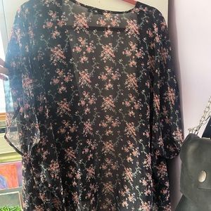 Floral kimono